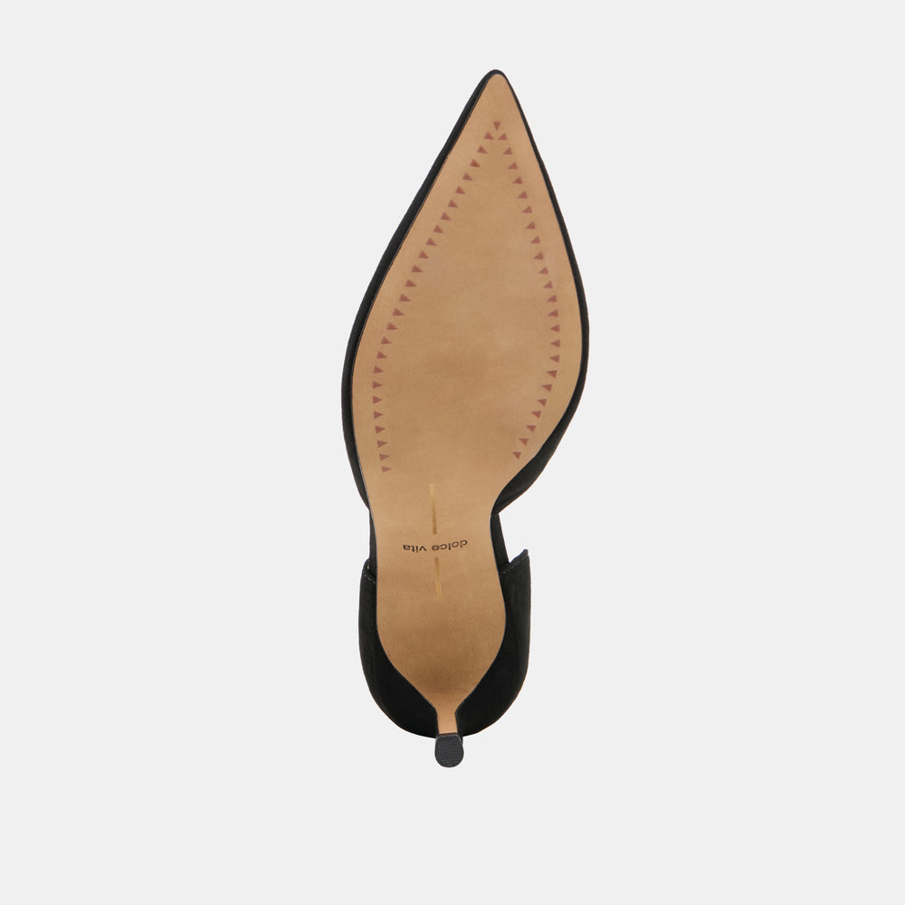 Dolce Vita SHOES | ELOY HEELS ONYX SUEDE
 – Dolce Vita