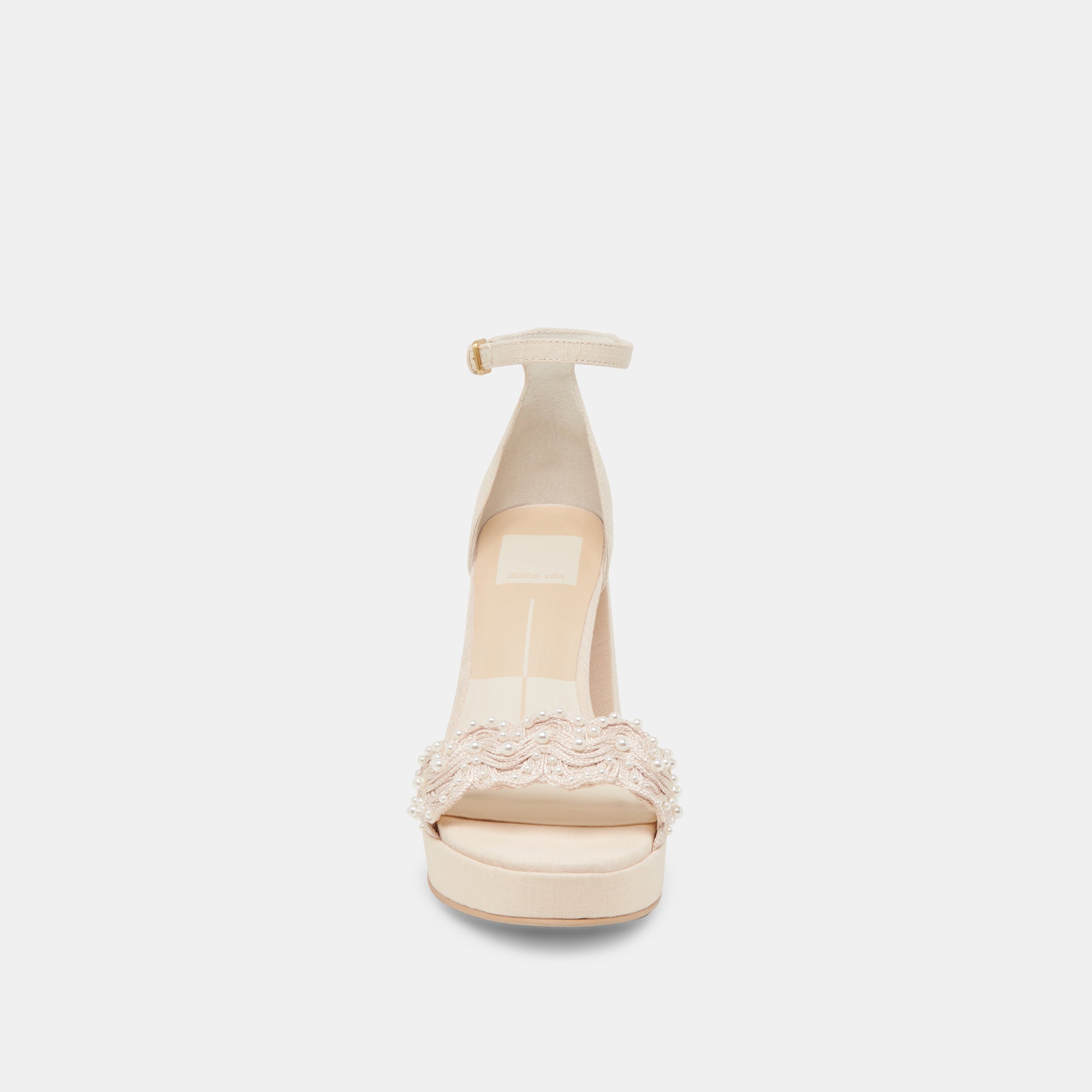 Dolce Vita SHOES | PELTIN PEARL HEELS VANILLA WOVEN RAFFIA
 – Dolce Vita