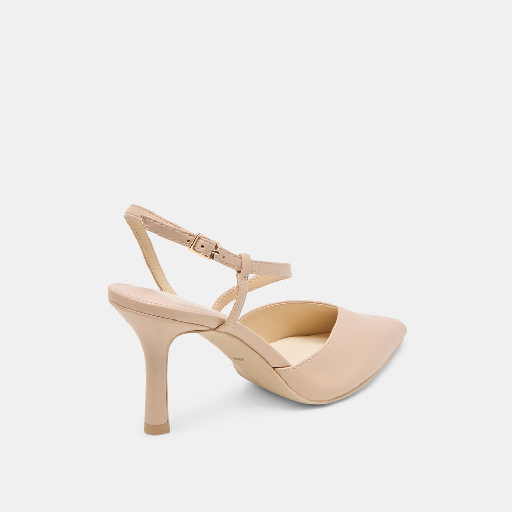 Dolce Vita SHOES | Kamra Beige Leather Heels