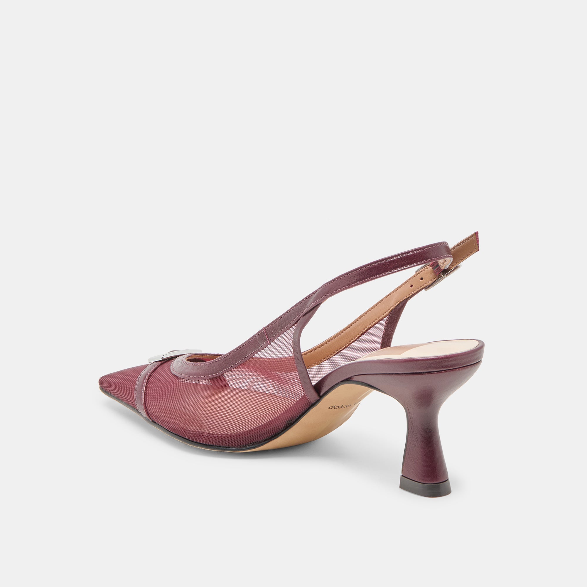 Dolce Vita SHOES | Lorine Burgundy Mesh Heels
