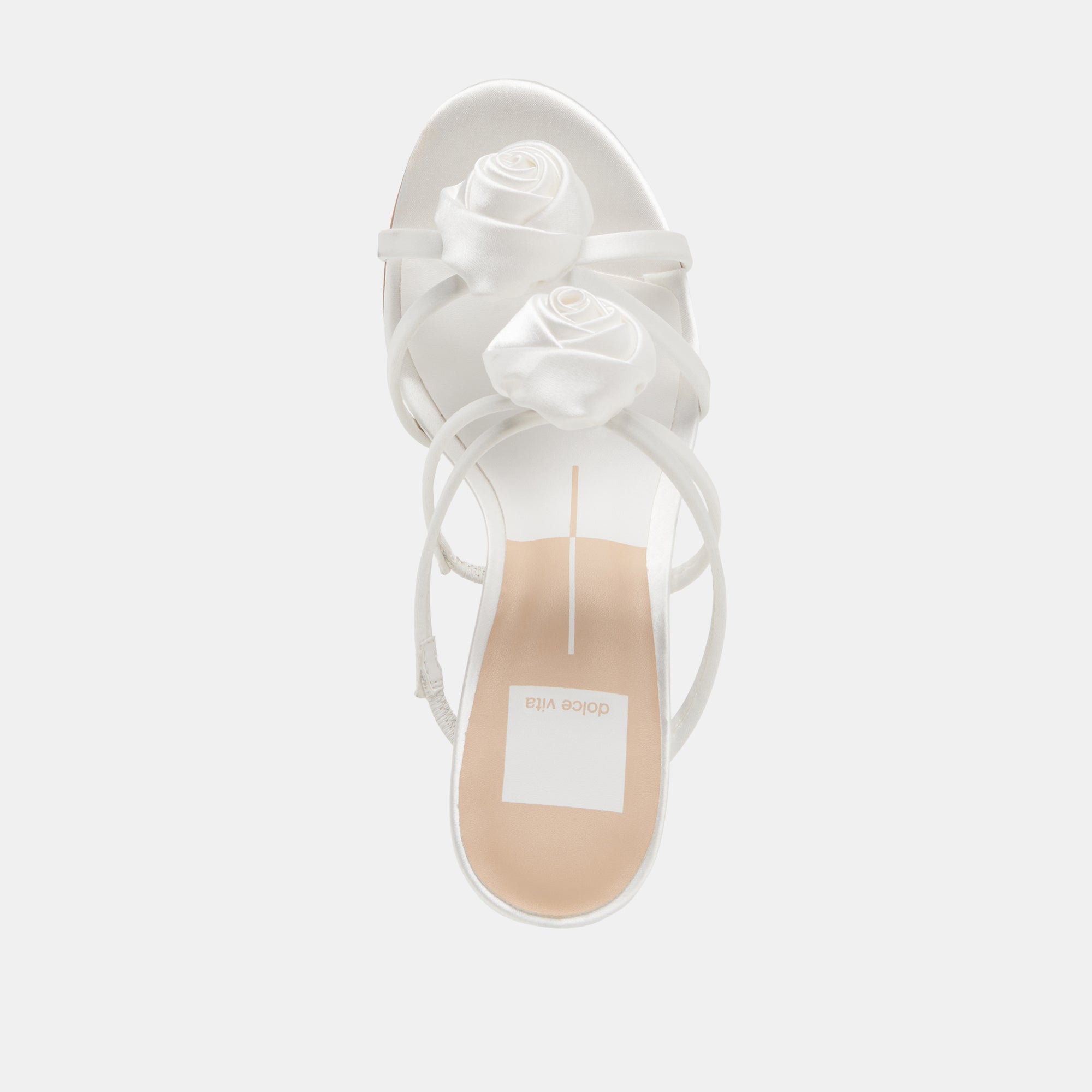 Dolce Vita SHOES | LINZY HEELS TRUE WHITE SATIN
 – Dolce Vita