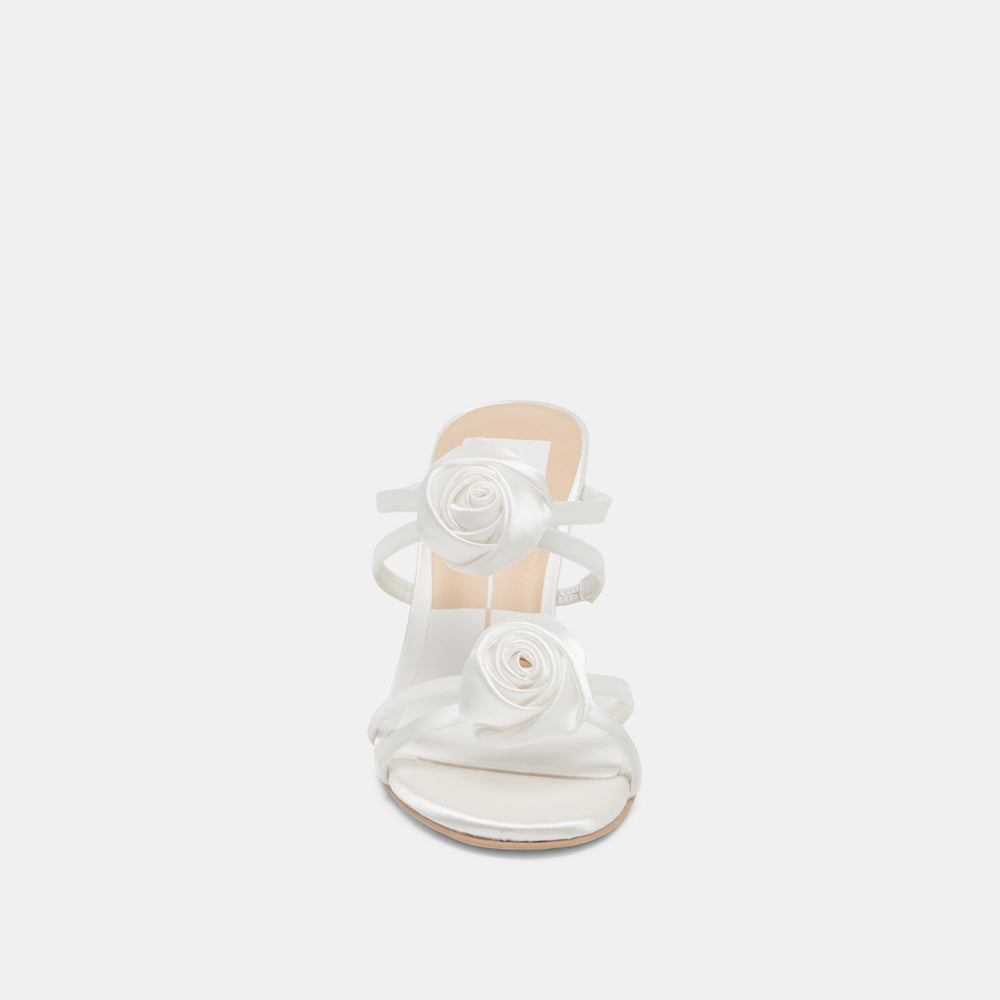 Dolce Vita SHOES | LINZY HEELS TRUE WHITE SATIN
 – Dolce Vita