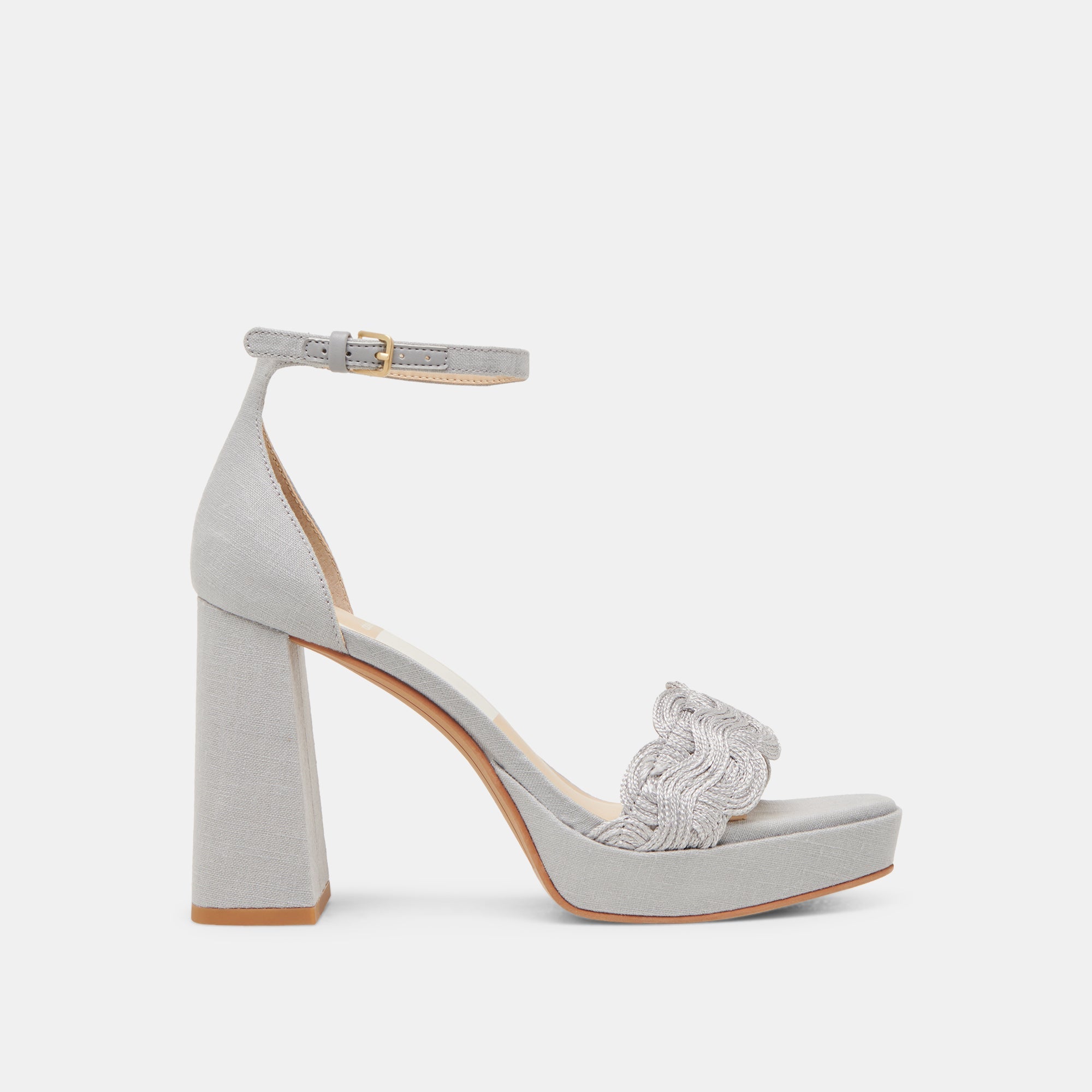 Dolce Vita SHOES | PELTIN HEELS GREY WOVEN RAFFIA
 – Dolce Vita