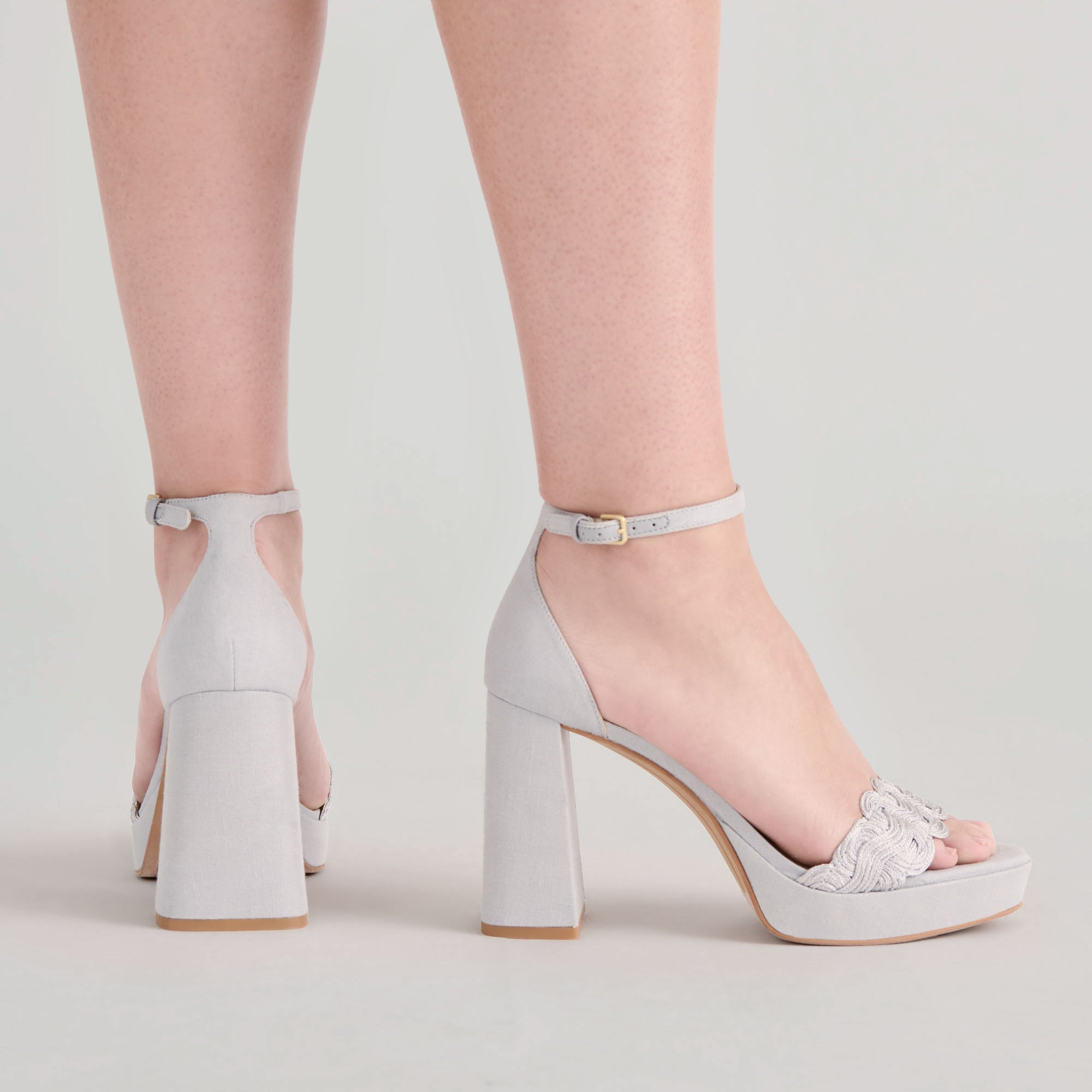 Dolce Vita SHOES | PELTIN HEELS GREY WOVEN RAFFIA
 – Dolce Vita