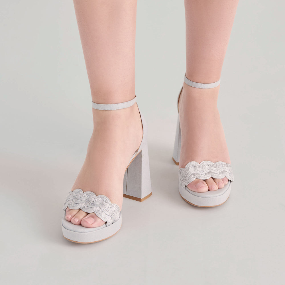 Dolce Vita SHOES | PELTIN HEELS GREY WOVEN RAFFIA
 – Dolce Vita
