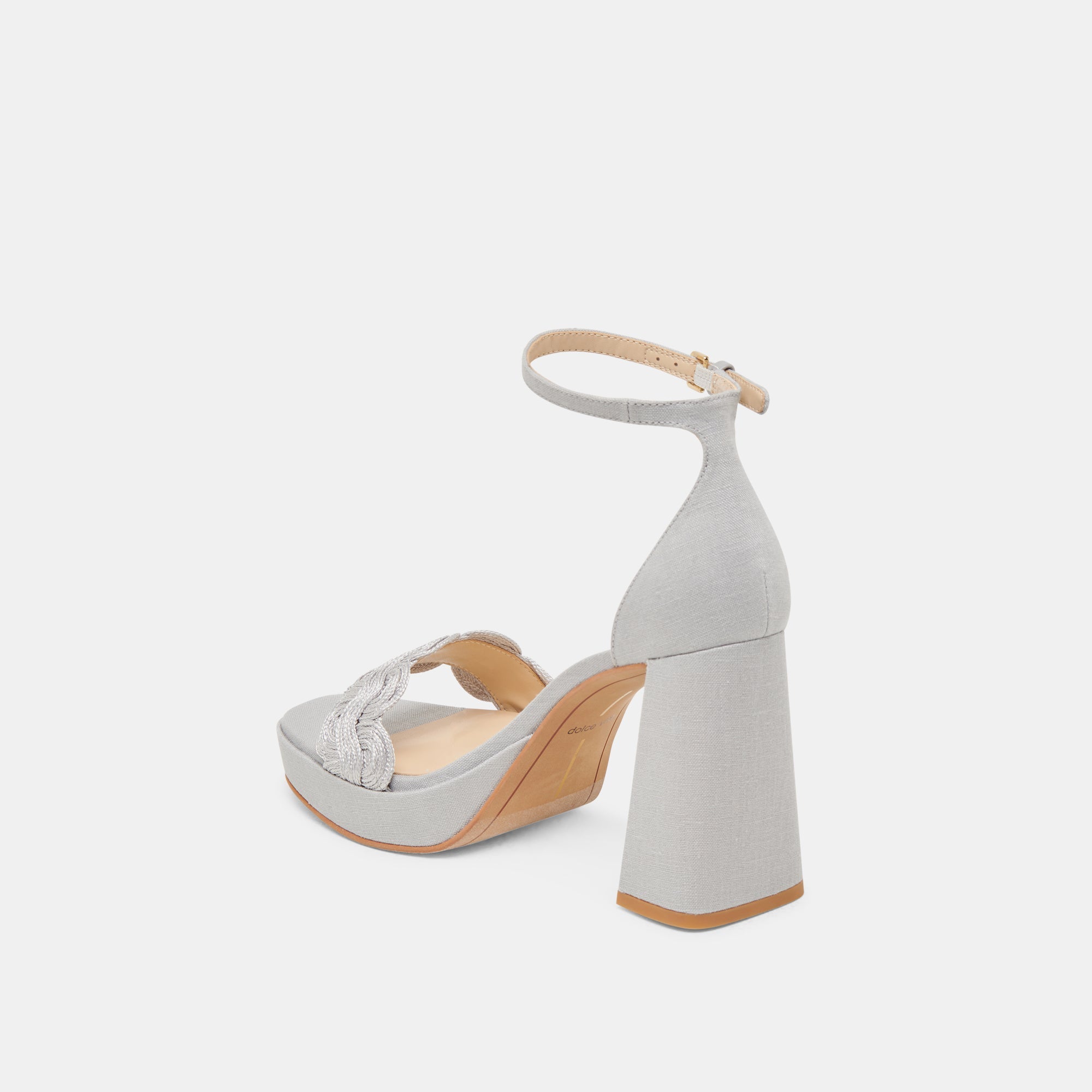 Dolce Vita SHOES | PELTIN HEELS GREY WOVEN RAFFIA
 – Dolce Vita