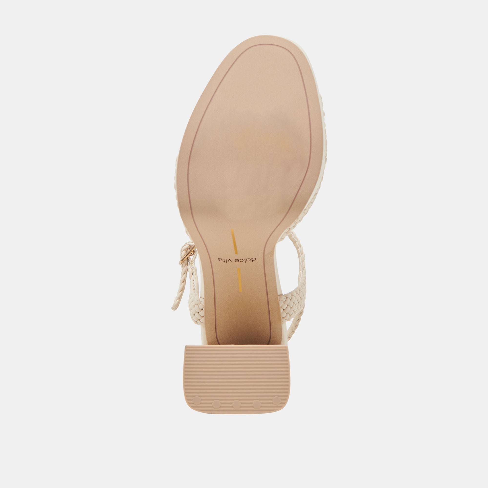 Dolce Vita SHOES | PEYTEN WIDE HEELS CREME WOVEN STELLA
 – Dolce Vita