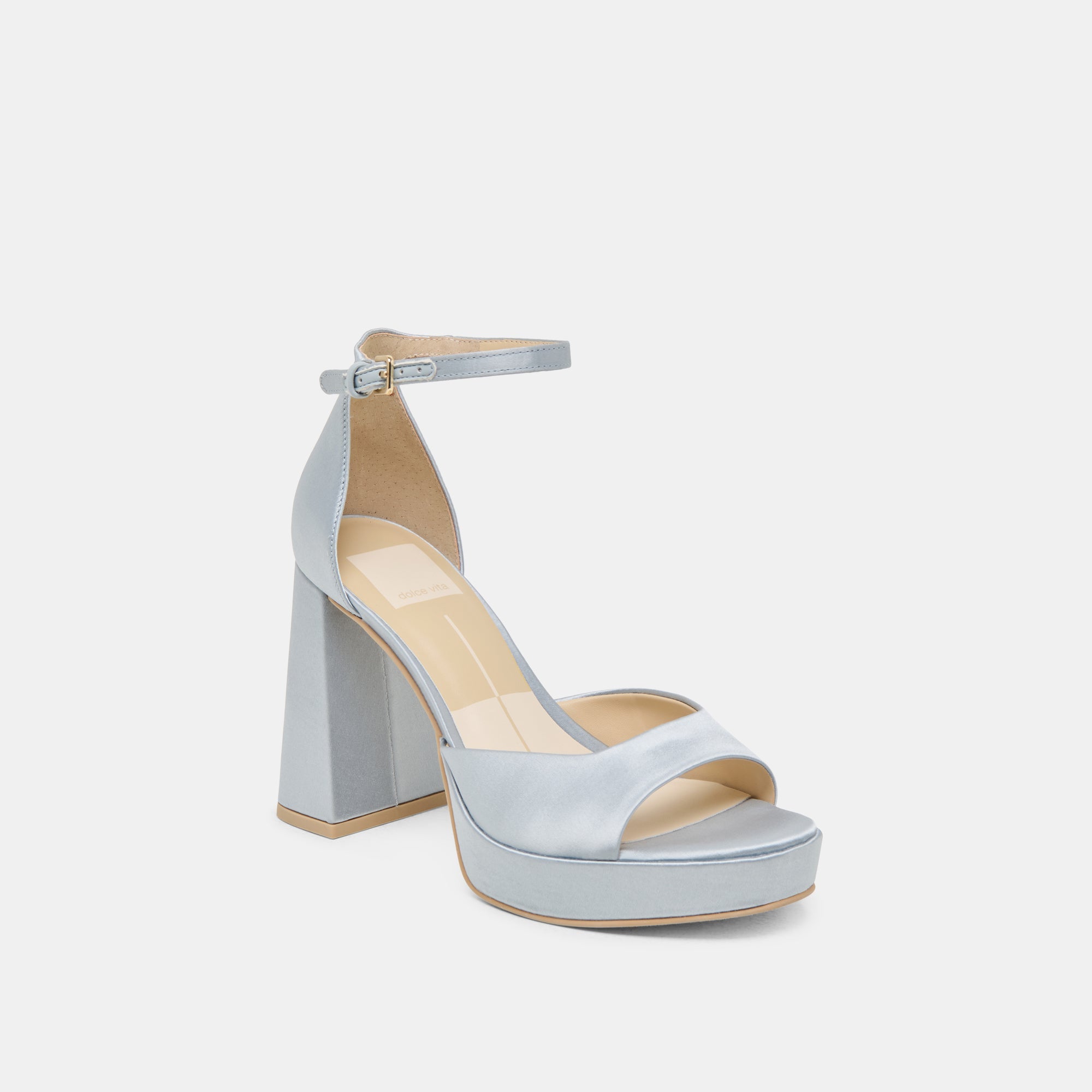 Dolce Vita SHOES | PANDRO HEELS LIGHT BLUE SATIN
 – Dolce Vita