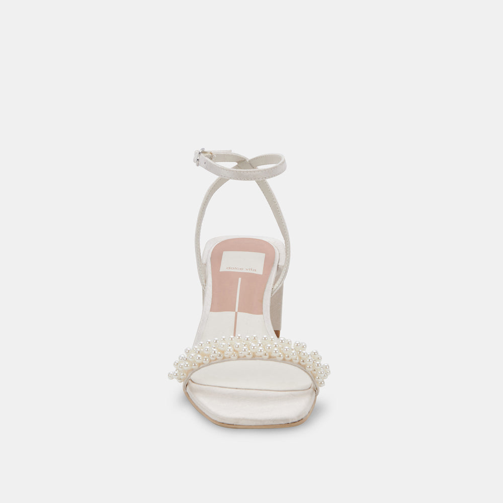 Dolce Vita SHOES | ZALIMA HEELS VANILLA PEARLS
 – Dolce Vita