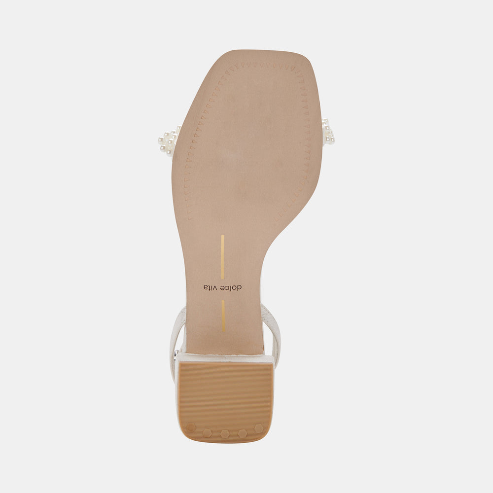 Dolce Vita SHOES | ZALIMA HEELS VANILLA PEARLS
 – Dolce Vita