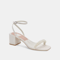 Dolce Vita SHOES | ZALIMA HEELS VANILLA PEARLS
 – Dolce Vita