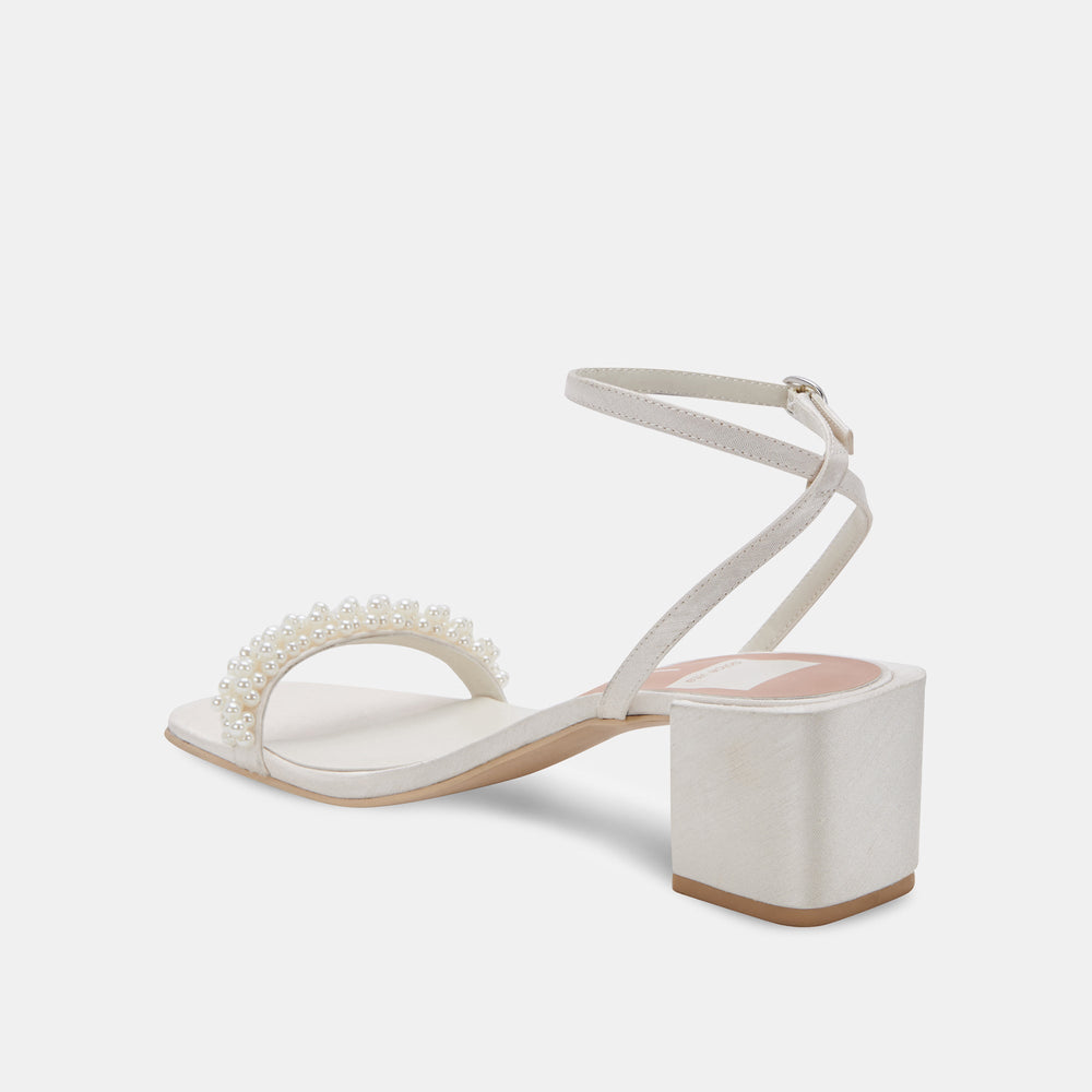 Dolce Vita SHOES | ZALIMA HEELS VANILLA PEARLS
 – Dolce Vita