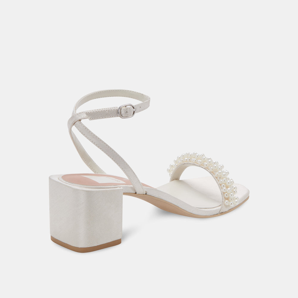 Dolce Vita SHOES | ZALIMA HEELS VANILLA PEARLS
 – Dolce Vita