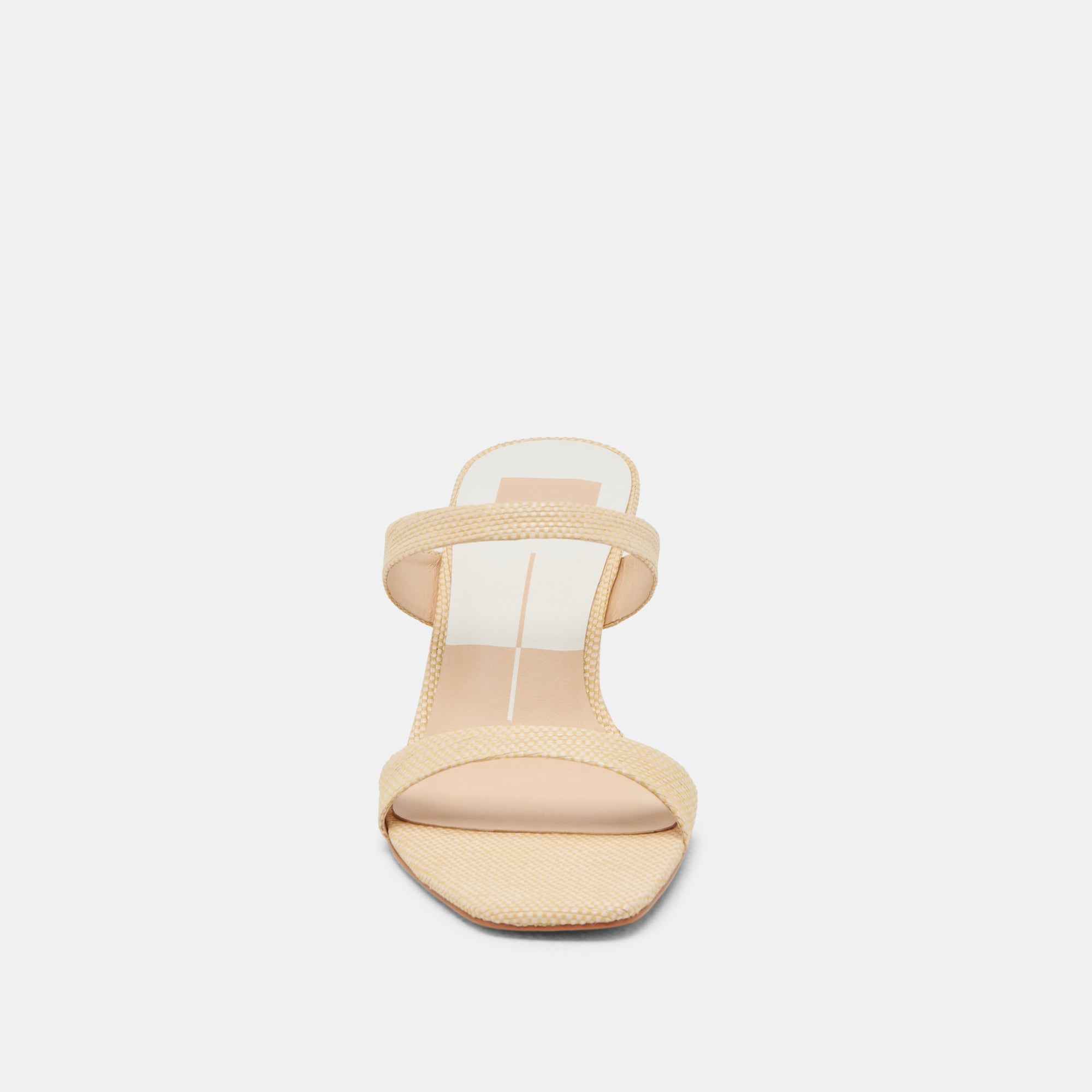 Dolce Vita SHOES | Genora Wide Lt Natural Woven Raffia Heels