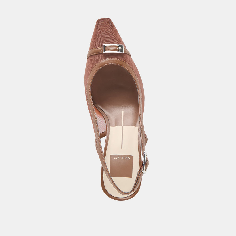Dolce Vita SHOES | Lorine Espresso Mesh Heels