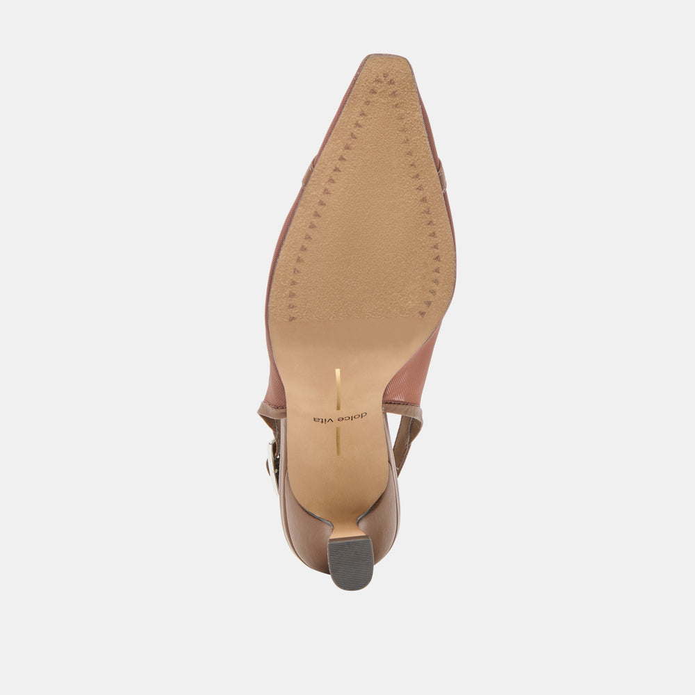 Dolce Vita SHOES | Lorine Espresso Mesh Heels
