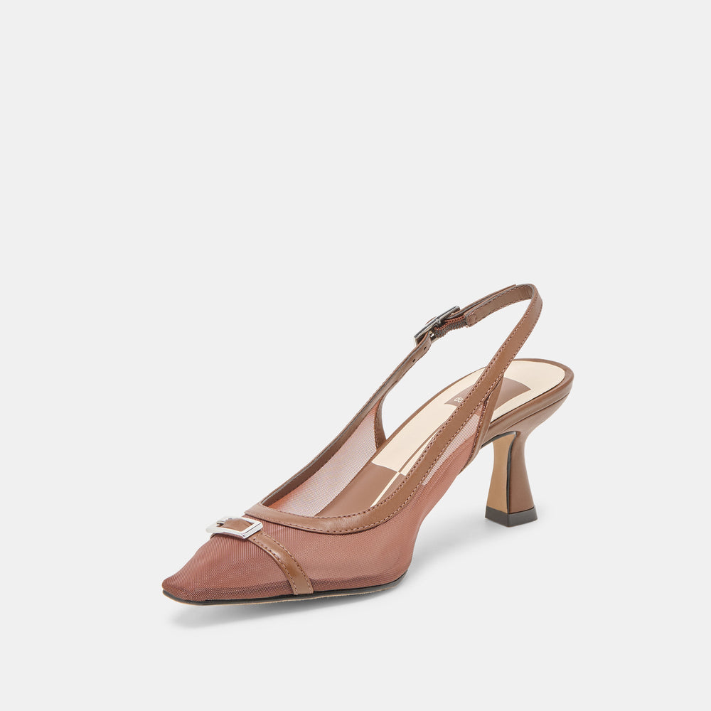 Dolce Vita SHOES | Lorine Espresso Mesh Heels