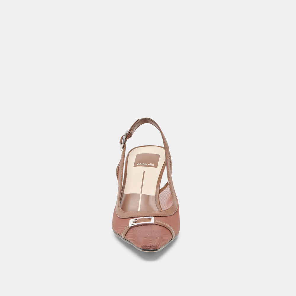 Dolce Vita SHOES | Lorine Espresso Mesh Heels