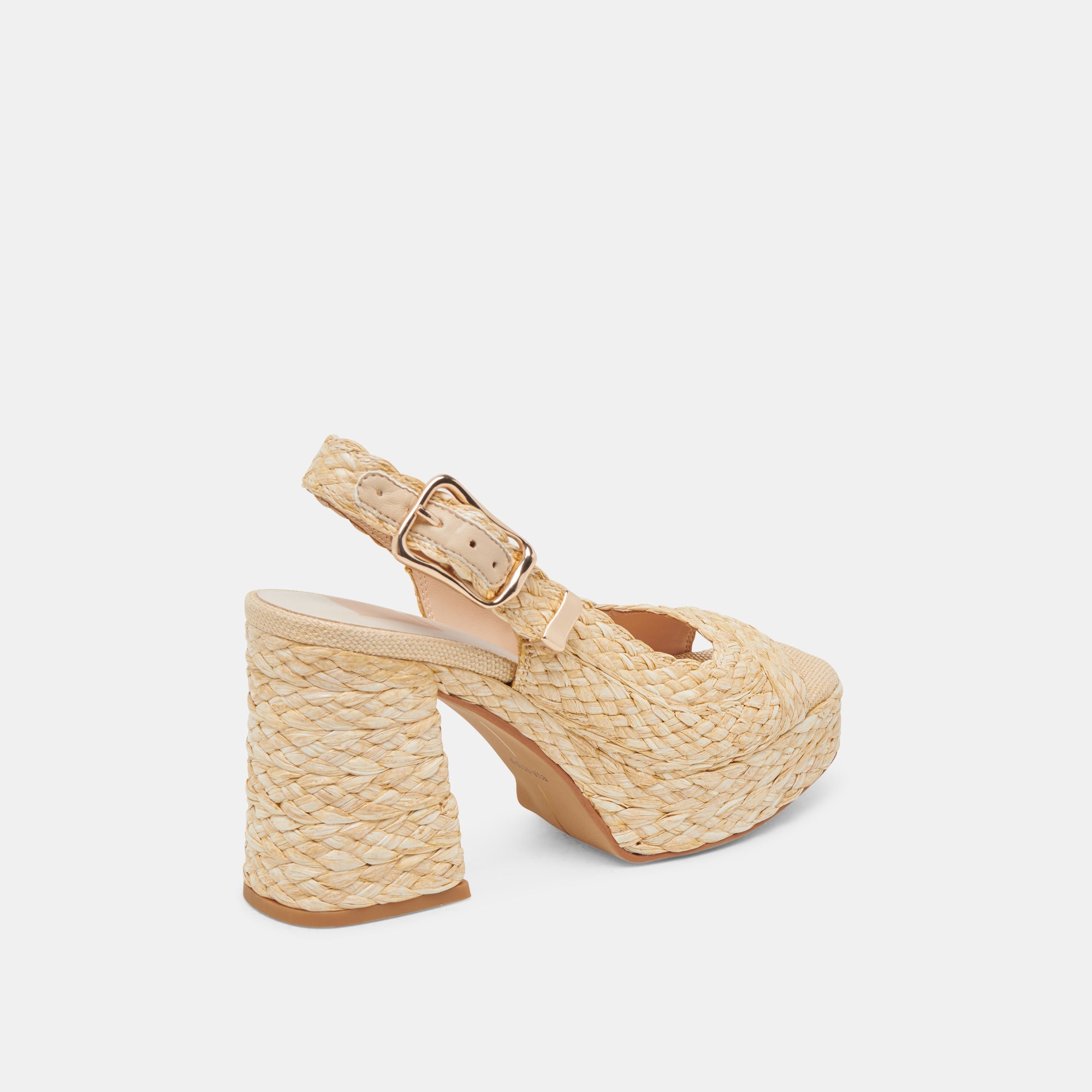 Dolce Vita SHOES | FLORES HEELS NATURAL RAFFIA
 – Dolce Vita