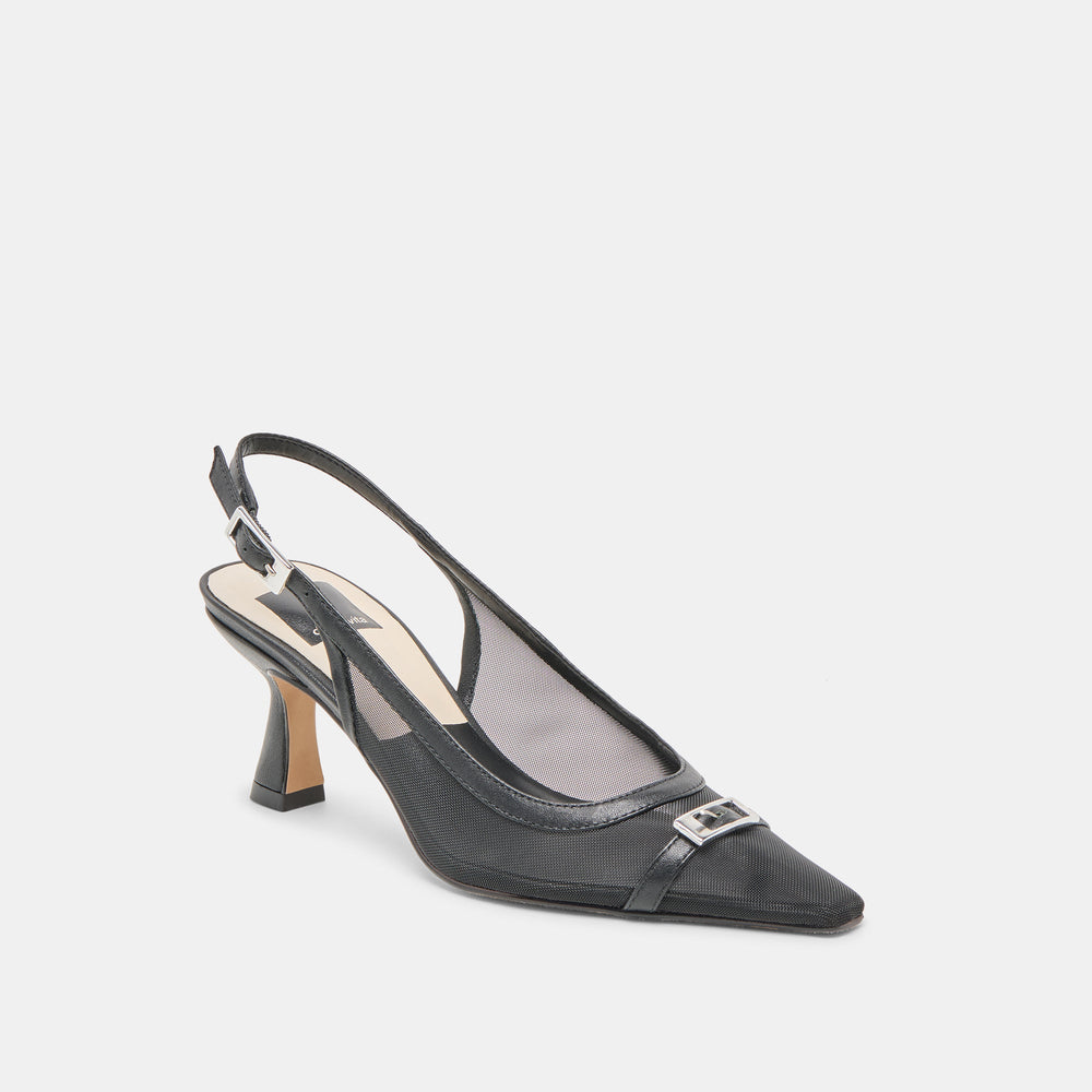 Dolce Vita SHOES | Lorine Onyx Mesh Heels