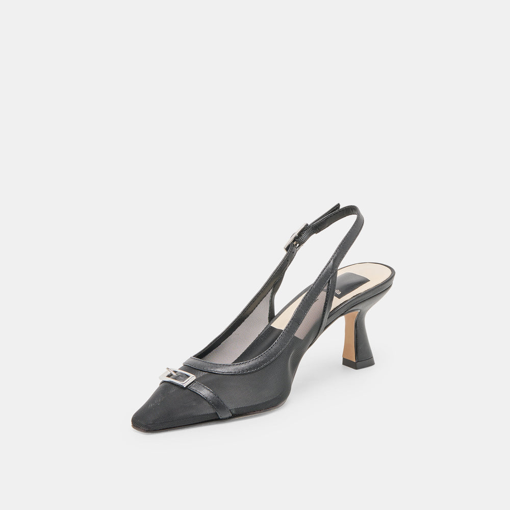 Dolce Vita SHOES | Lorine Onyx Mesh Heels