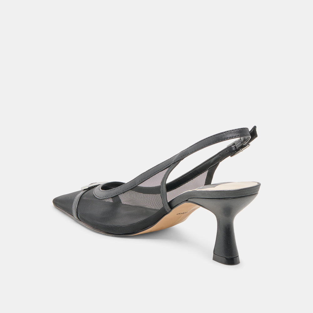 Dolce Vita SHOES | Lorine Onyx Mesh Heels