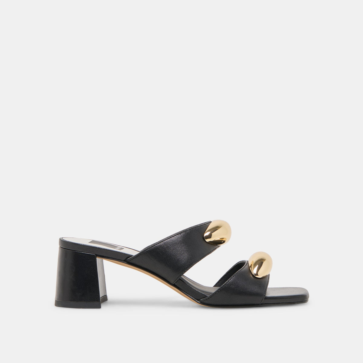 Dolce Vita SHOES | Barnet Black Leather Heels