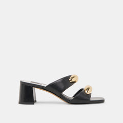 Dolce Vita SHOES | Barnet Black Leather Heels