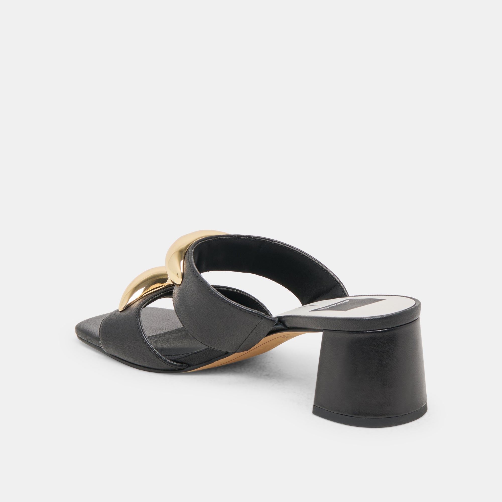Dolce Vita SHOES | Barnet Black Leather Heels