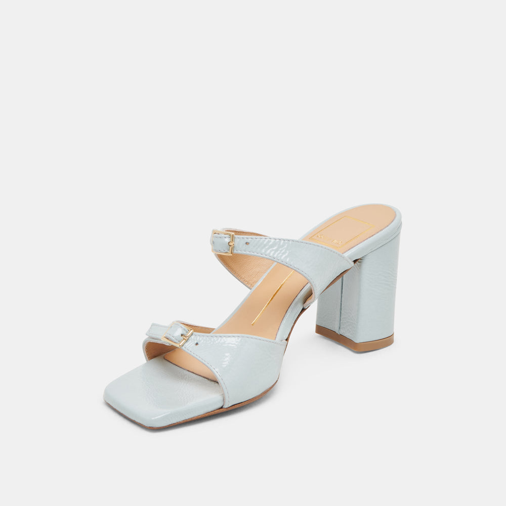 Dolce Vita SHOES | SHANE HEELS ICE BLUE CRINKLE PATENT
 – Dolce Vita