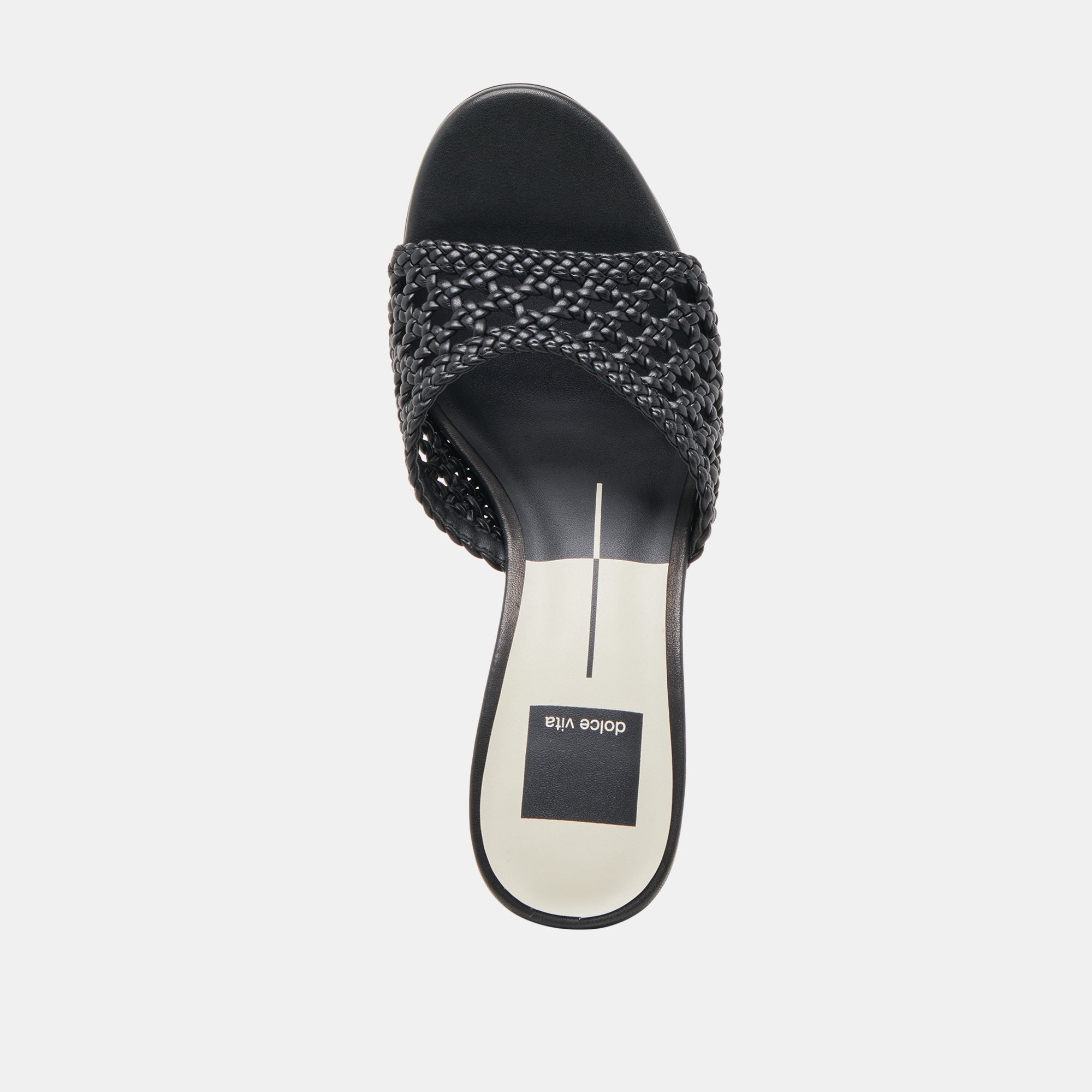 Dolce Vita SHOES | MARGOE HEELS BLACK WOVEN STELLA
 – Dolce Vita