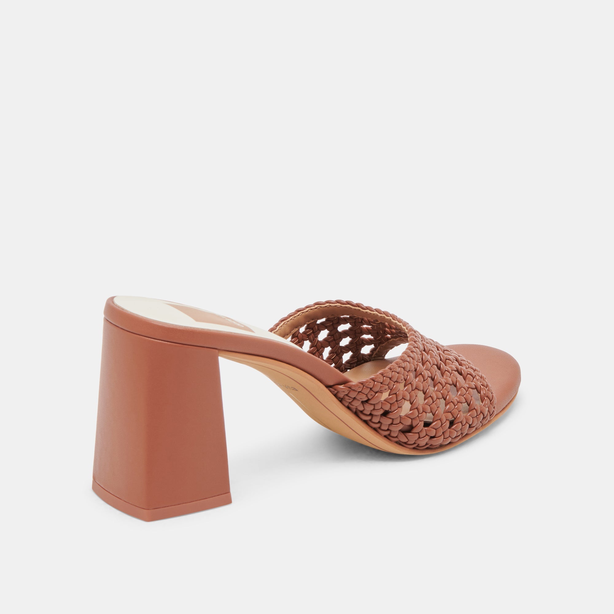 Dolce Vita SHOES | MARGOE HEELS COGNAC WOVEN STELLA
 – Dolce Vita