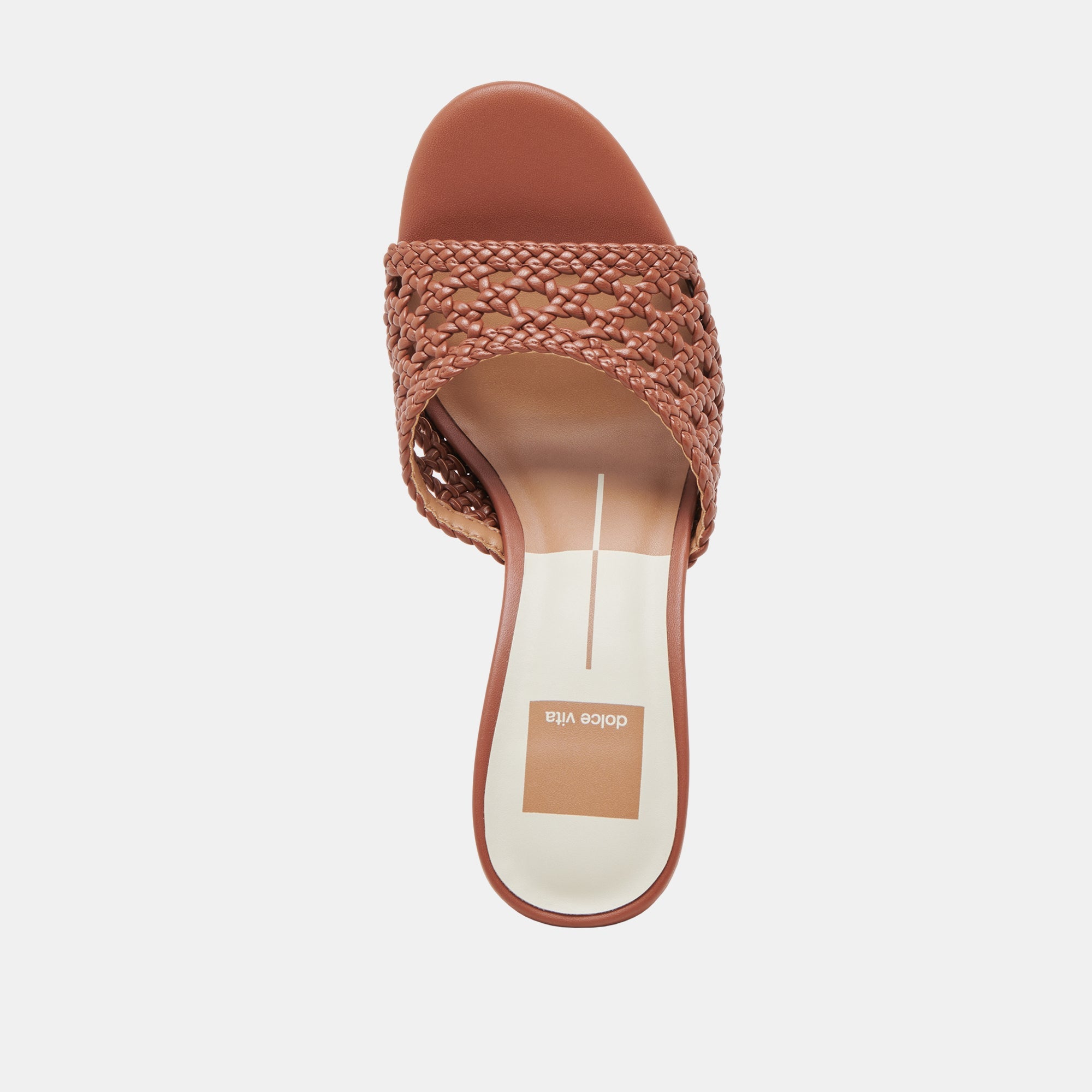 Dolce Vita SHOES | MARGOE HEELS COGNAC WOVEN STELLA
 – Dolce Vita
