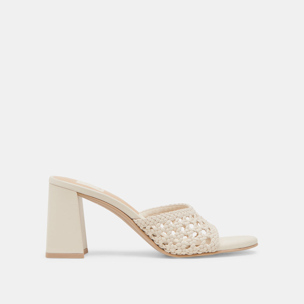 Dolce Vita SHOES | MARGOE HEELS CREME WOVEN STELLA
 – Dolce Vita
