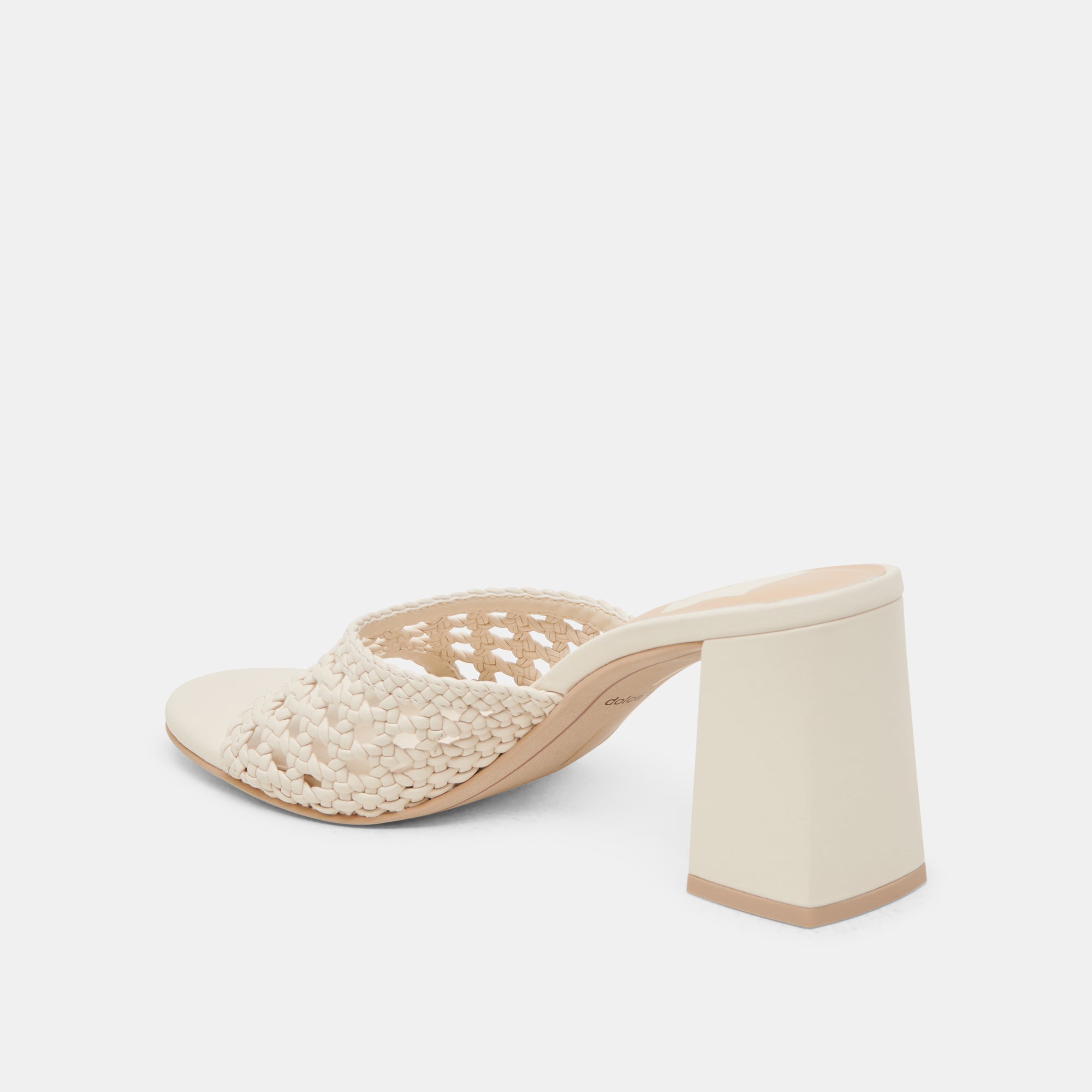 Dolce Vita SHOES | MARGOE HEELS CREME WOVEN STELLA
 – Dolce Vita