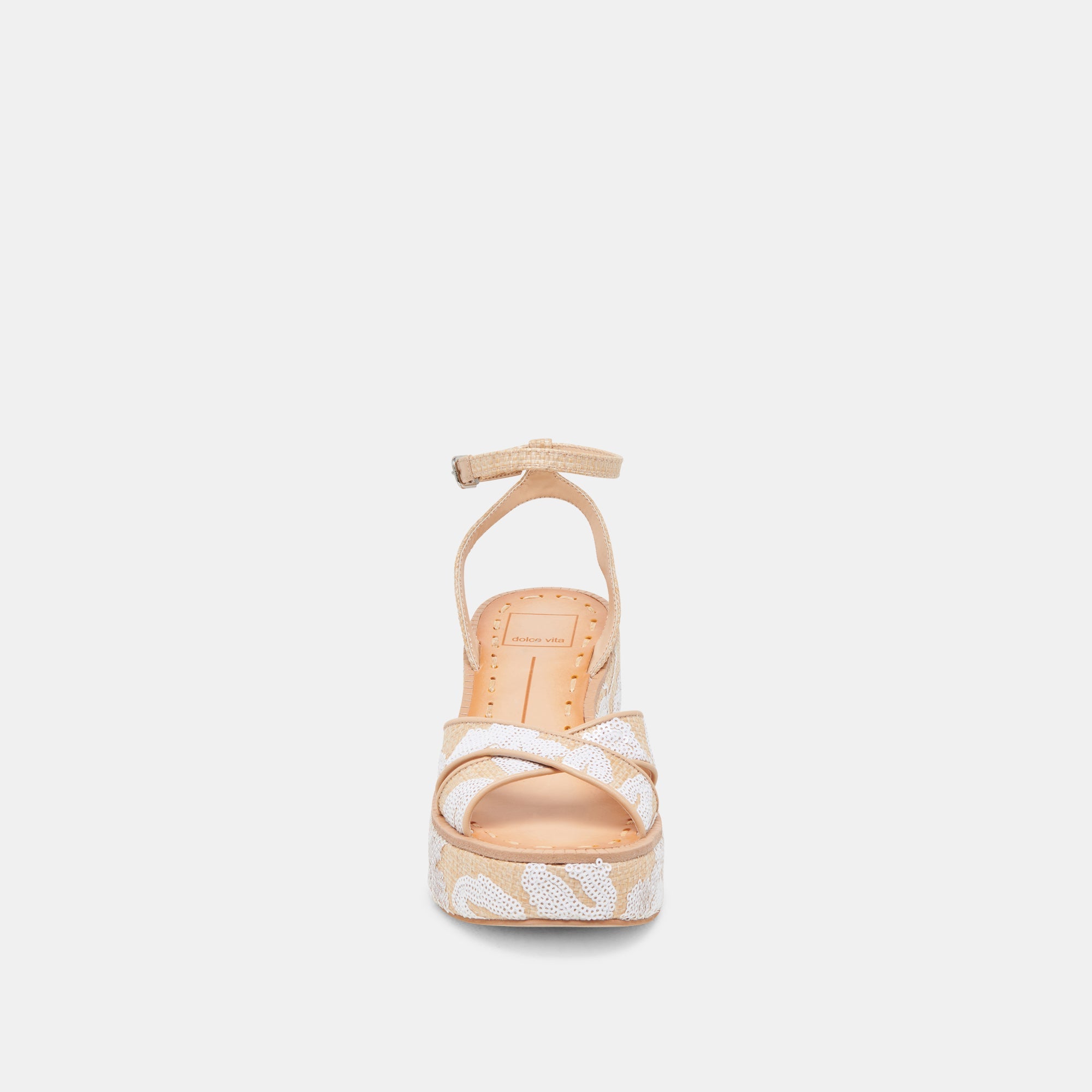 Dolce Vita SHOES | ENIKO HEELS NATURAL MULTI FLORAL SEQUIN
 – Dolce Vita