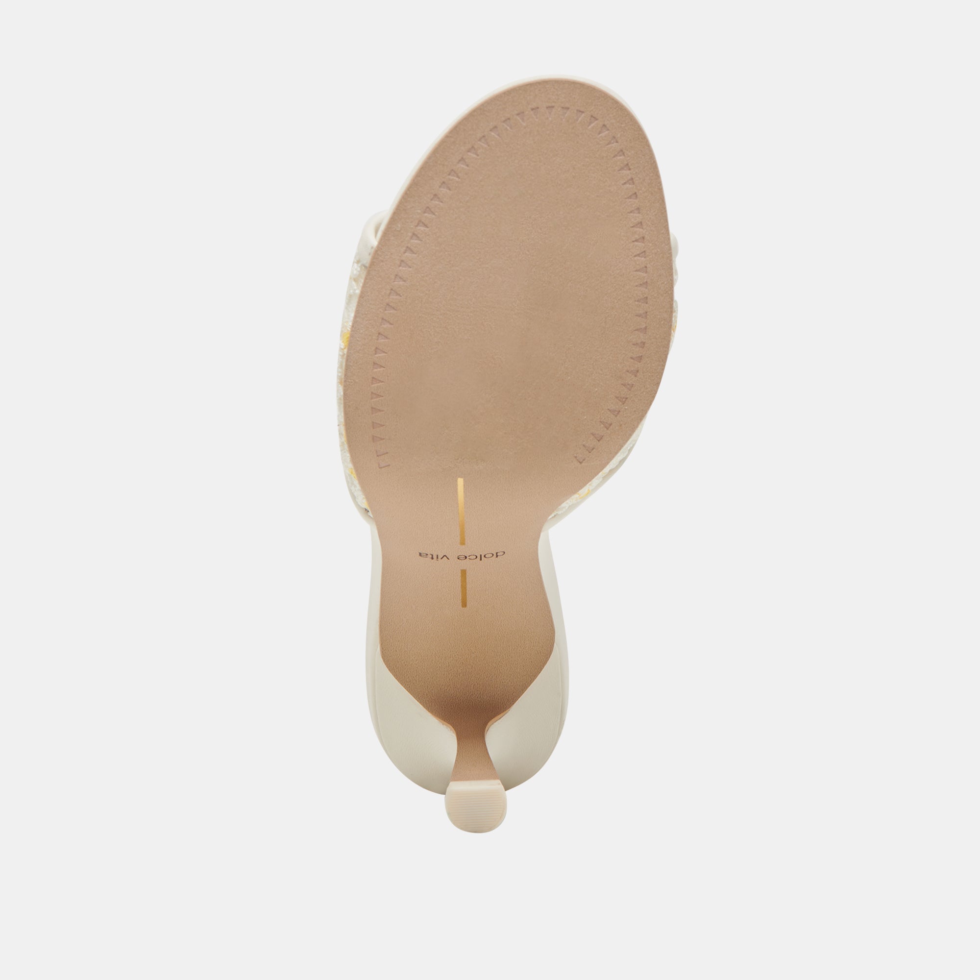 Dolce Vita SHOES | LAVENA FLORAL HEELS WHITE YELLOW FLORAL MESH
 – Dolce Vita