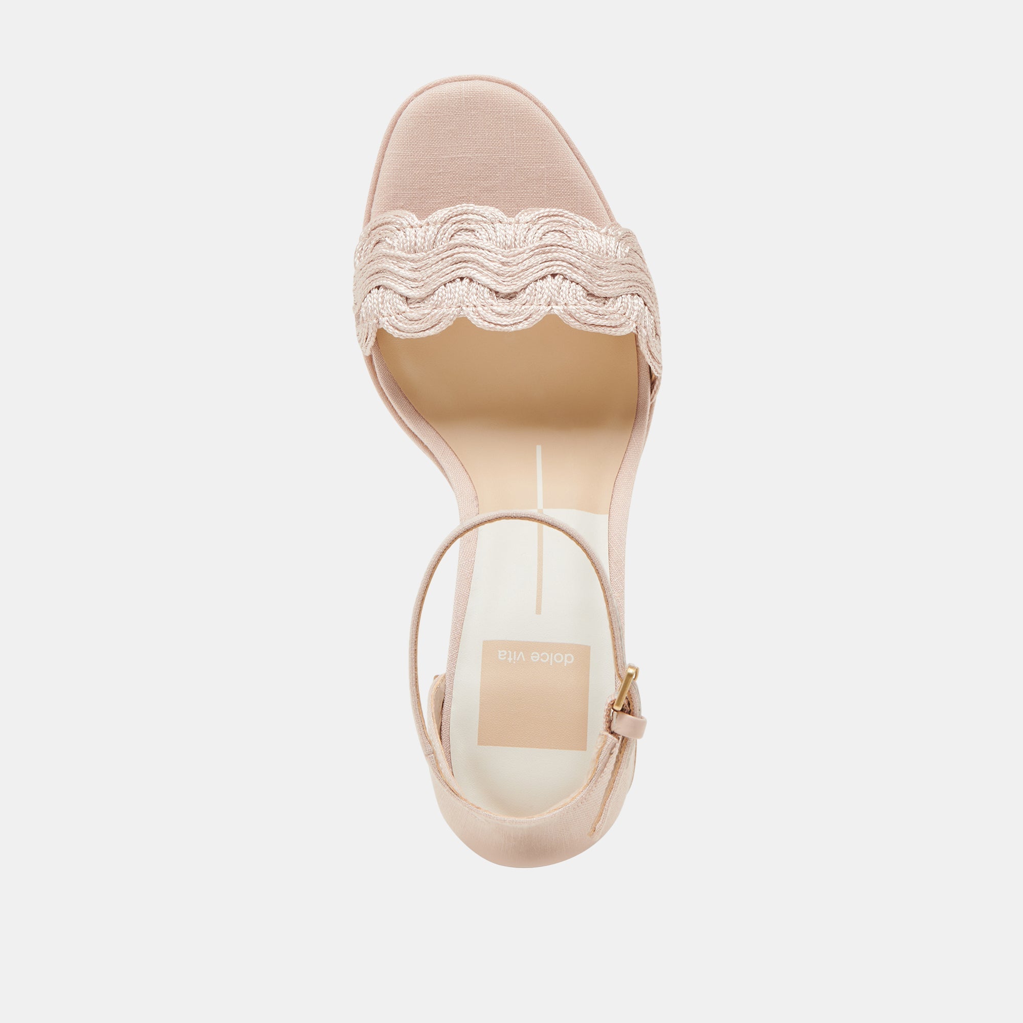 Dolce Vita SHOES | PELTIN HEELS LIGHT PINK WOVEN RAFFIA
 – Dolce Vita
