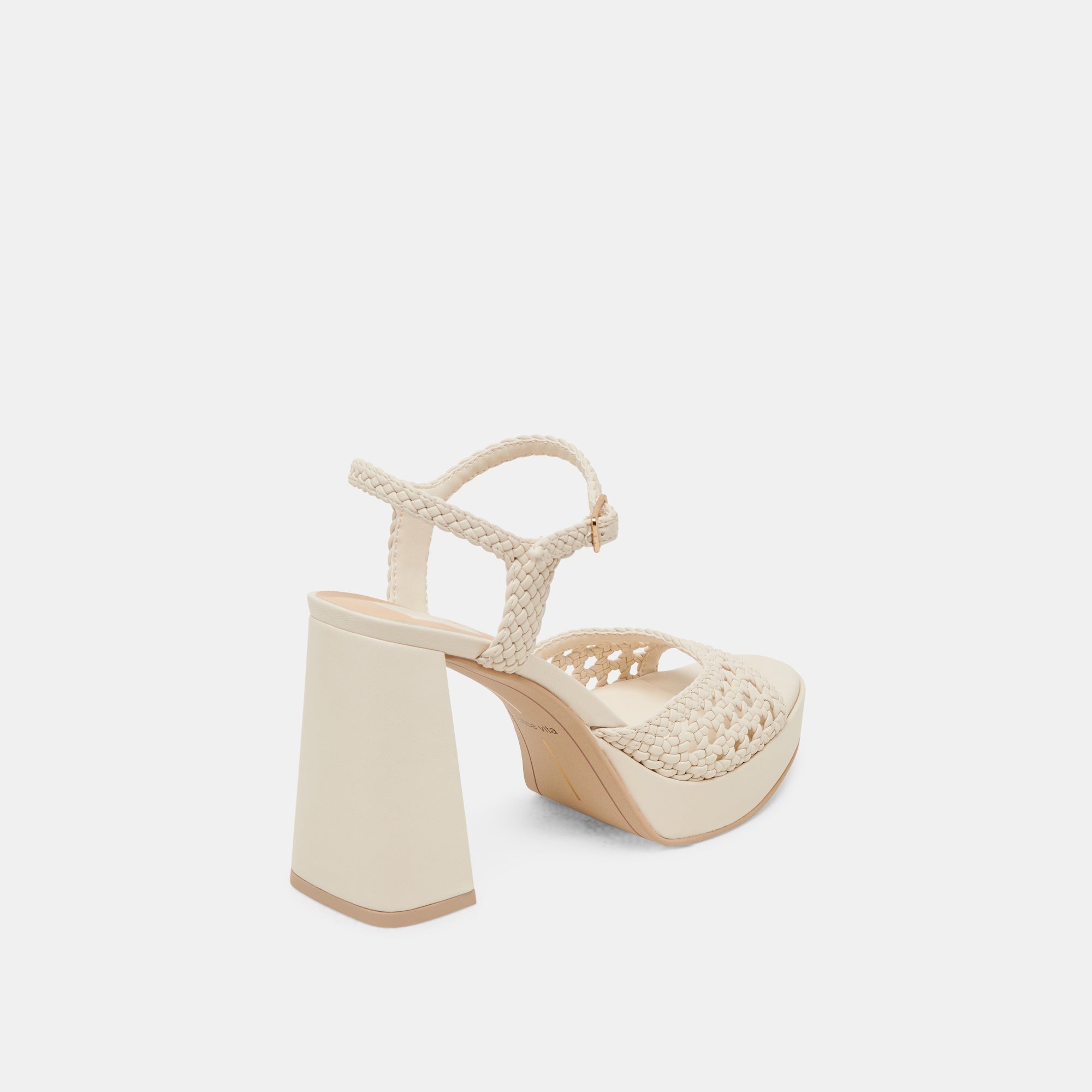 Dolce Vita SHOES | PEYTEN HEELS CREME WOVEN STELLA
 – Dolce Vita