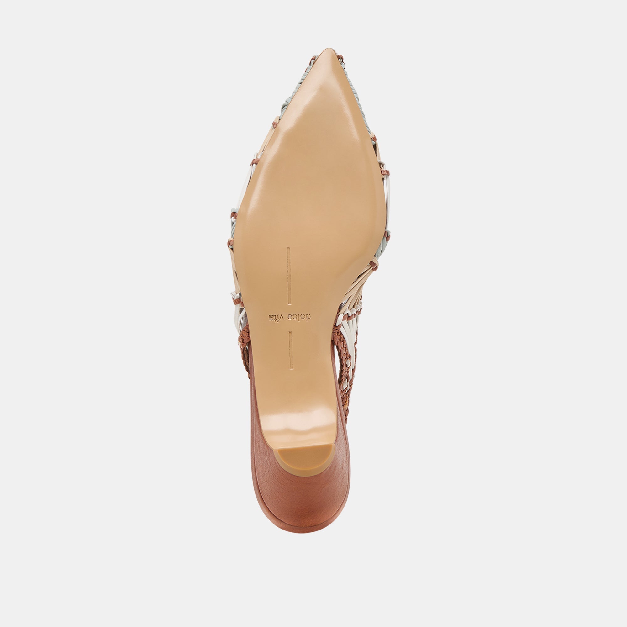 Dolce Vita SHOES | Dafney Tan Multi Woven Leather Heels