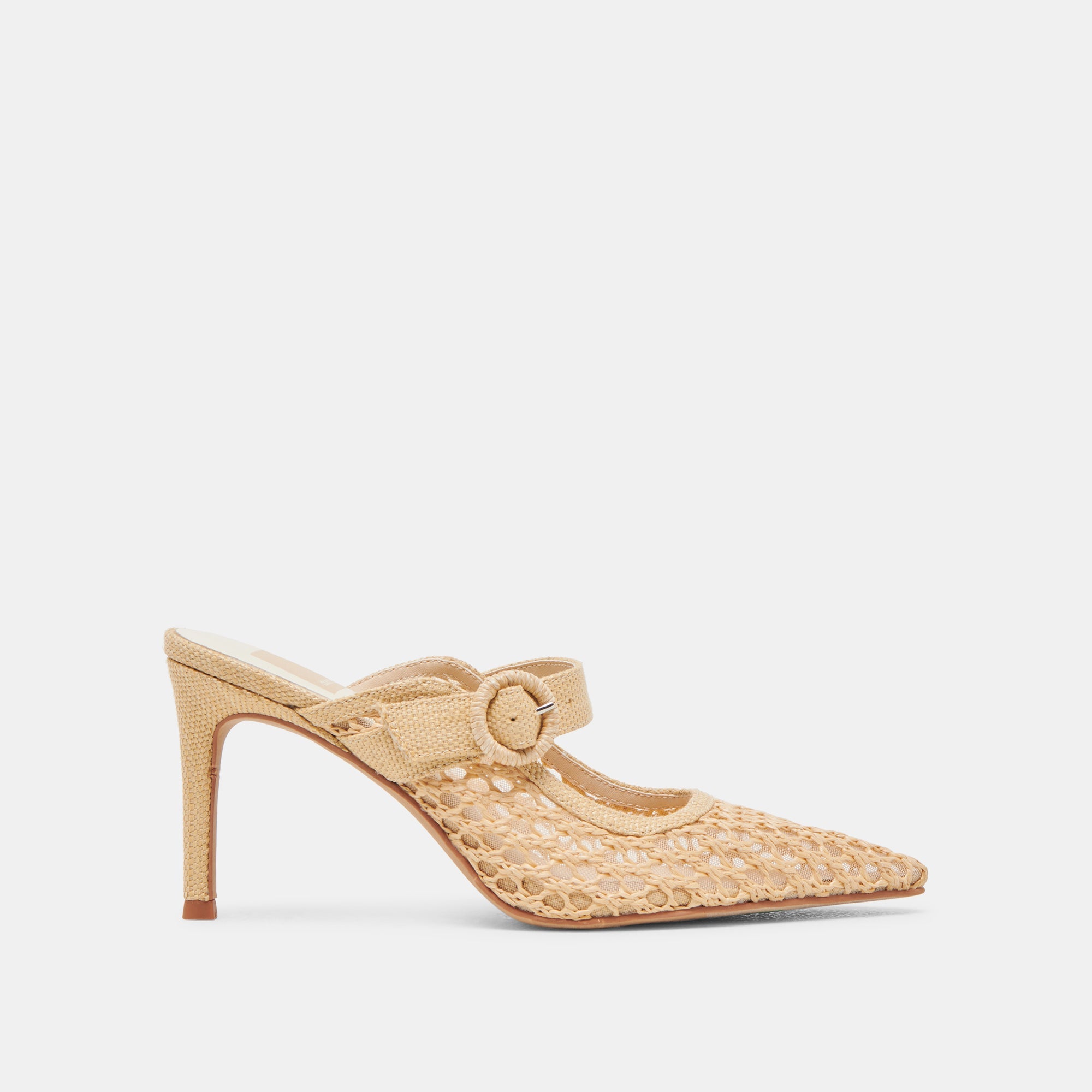Dolce Vita SHOES | KEEKEE HEELS LT NATURAL WOVEN RAFFIA
 – Dolce Vita