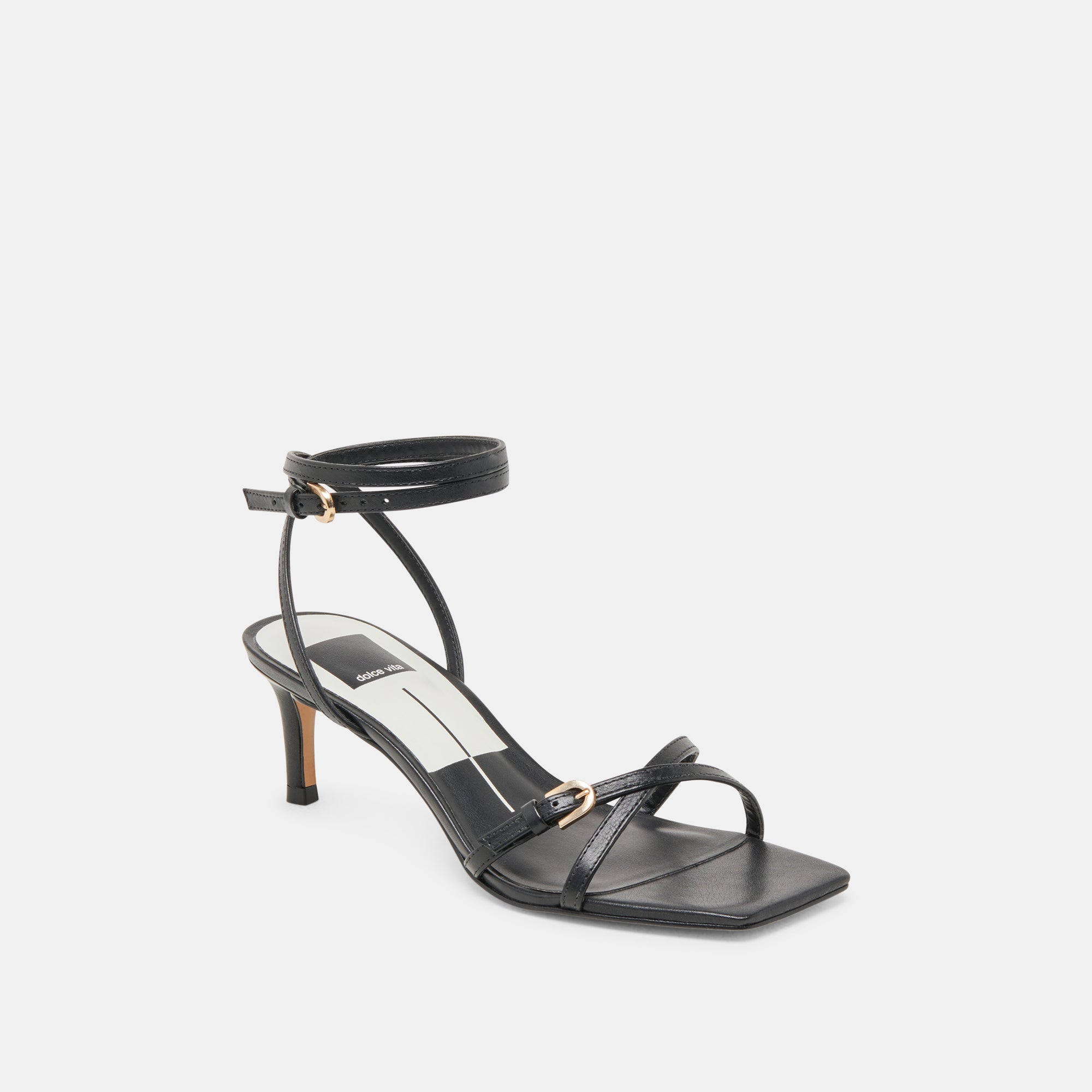 Dolce Vita SHOES | BAMBY HEELS BLACK LEATHER
 – Dolce Vita