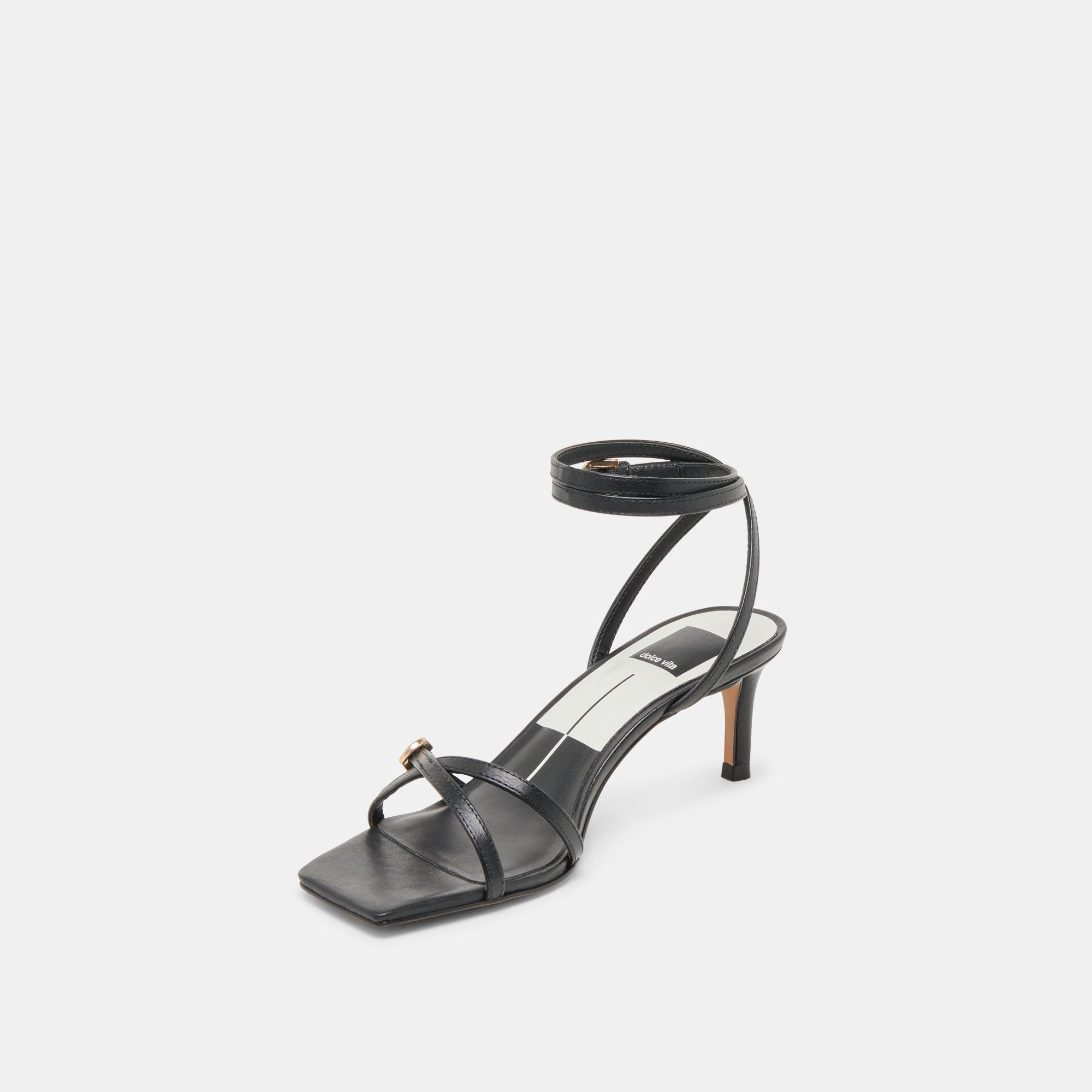 Dolce Vita SHOES | BAMBY HEELS BLACK LEATHER
 – Dolce Vita