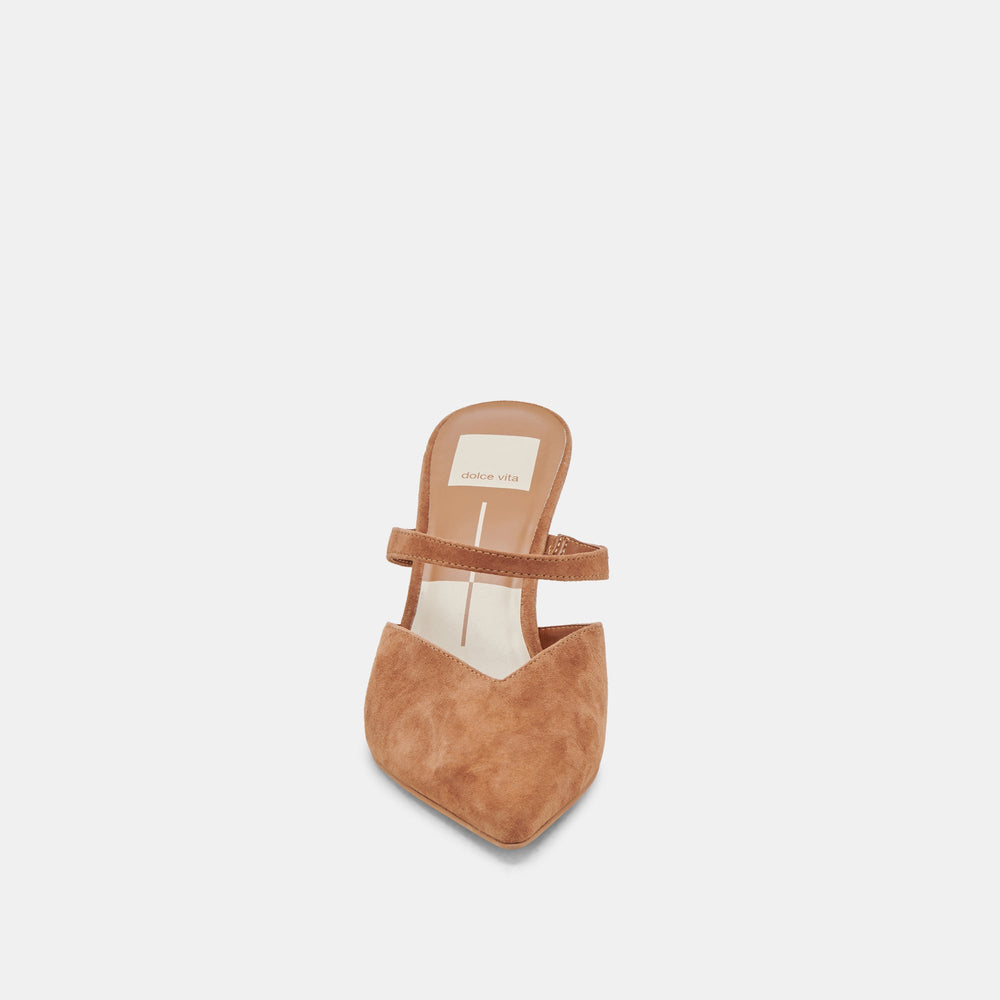 Dolce Vita SHOES | KANIKA HEELS PECAN SUEDE
 – Dolce Vita