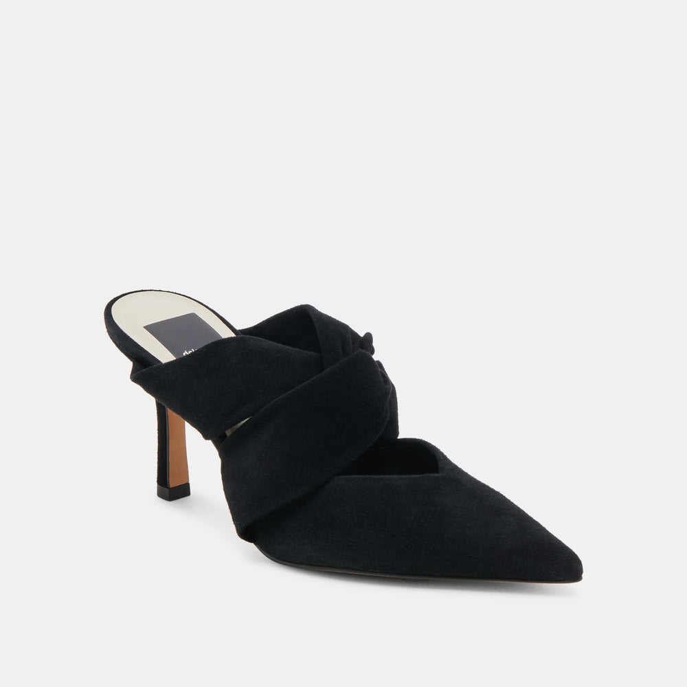 Dolce Vita SHOES | KELSY HEELS ONYX SUEDE
 – Dolce Vita