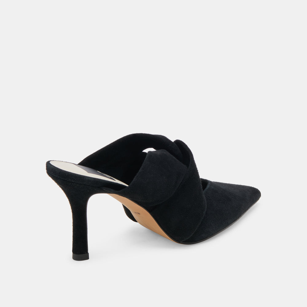Dolce Vita SHOES | KELSY HEELS ONYX SUEDE
 – Dolce Vita