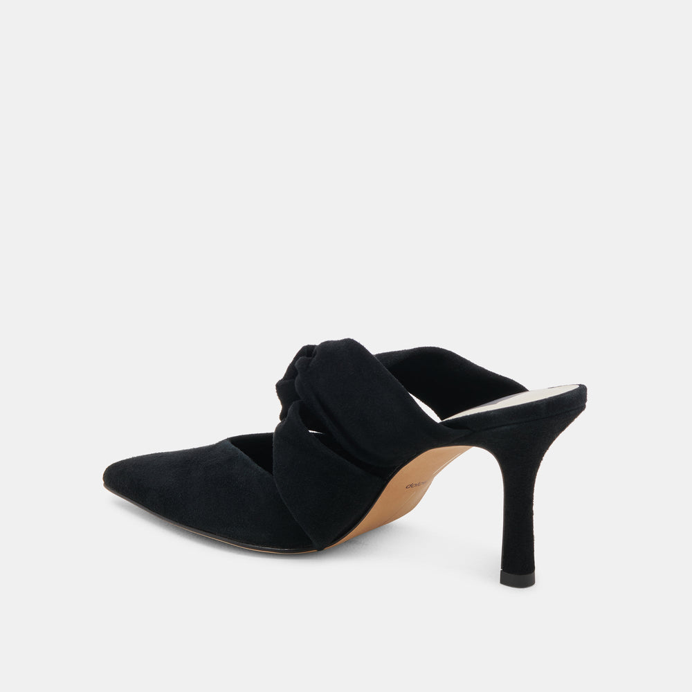 Dolce Vita SHOES | KELSY HEELS ONYX SUEDE
 – Dolce Vita