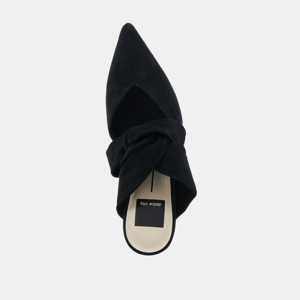Dolce Vita SHOES | KELSY HEELS ONYX SUEDE
 – Dolce Vita