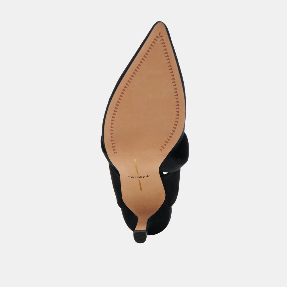 Dolce Vita SHOES | KELSY HEELS ONYX SUEDE
 – Dolce Vita