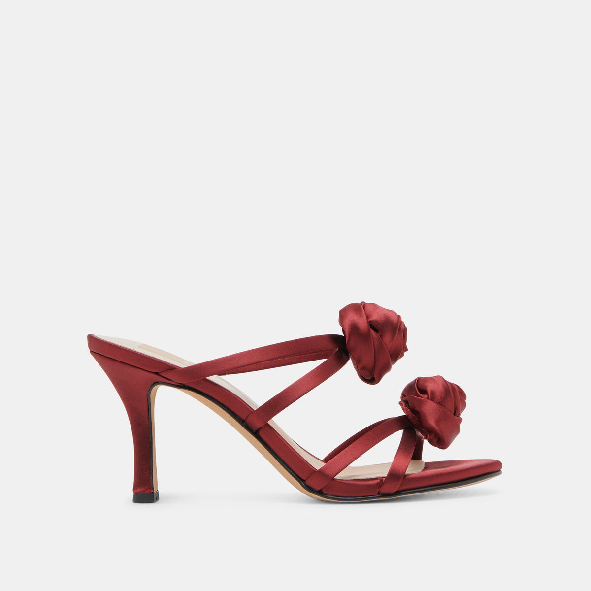 Dolce Vita SHOES | LINZY HEELS WINE SATIN
 – Dolce Vita